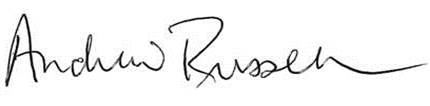 Andrew Russel signature